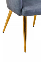 Tamzin Dark Grey Angular Dining Chair