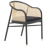 Corso Rattan Chair with Black Seat