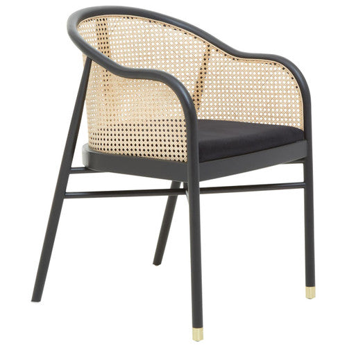 Corso Rattan Chair with Black Seat