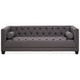 Surina 3 Seat Grey Fabric Sofa