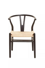 Lyon Wishbone Matte Black Chair