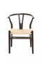 Lyon Wishbone Matte Black Chair