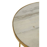 Rabia Side Table With Hairpin Legs