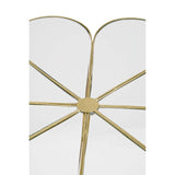 Rabia Petal Coffee Table With Mirrored Top