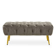 Tamra Gold Leg Footstool