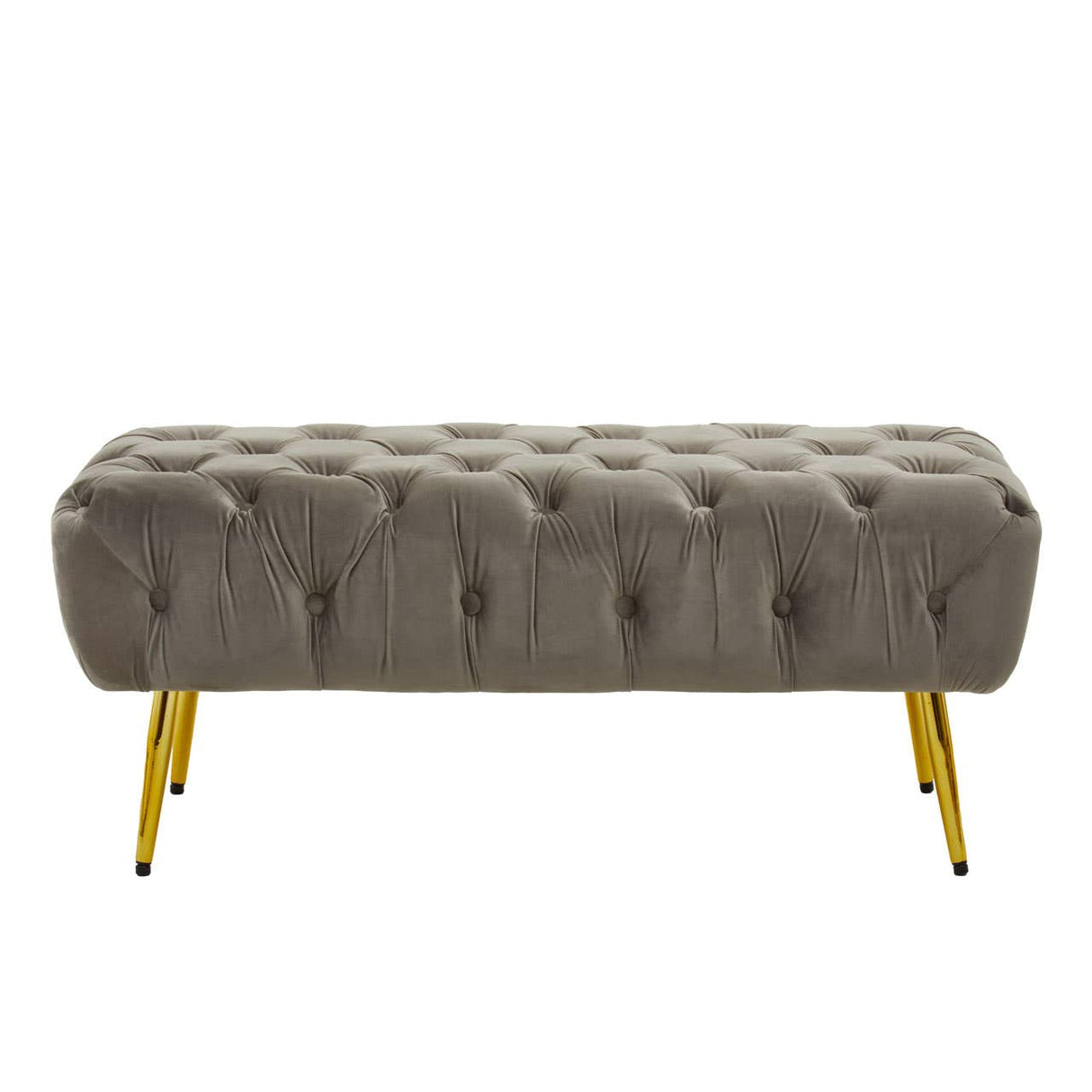 Tamra Gold Leg Footstool