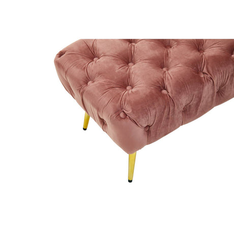 Tamra Gold Leg Footstool