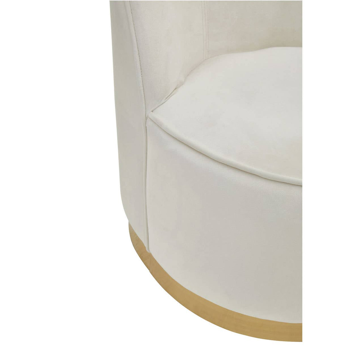 Kids Tamra Gold Base Velvet Chair