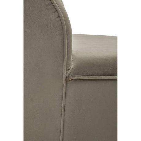 Kids Tamra Gold Base Velvet Chair