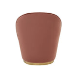 Tamra Velvet Gold Base Chair