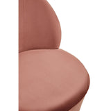 Tamra Velvet Gold Base Chair