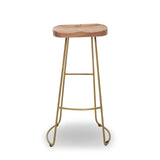 Nandri Acacia Wood Bar Stool