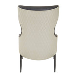 Kiev Black Arm Chair