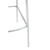 Warton Grey Velvet Bar Chair