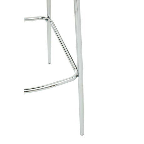 Warton Grey Velvet Bar Chair