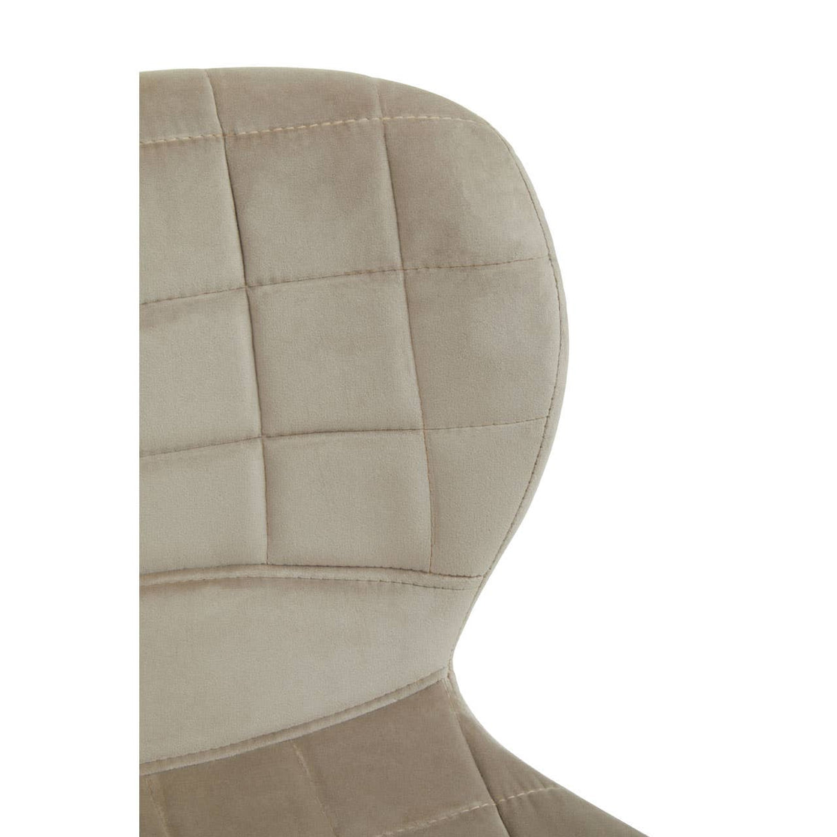 Warton Mink Velvet Bar Chair