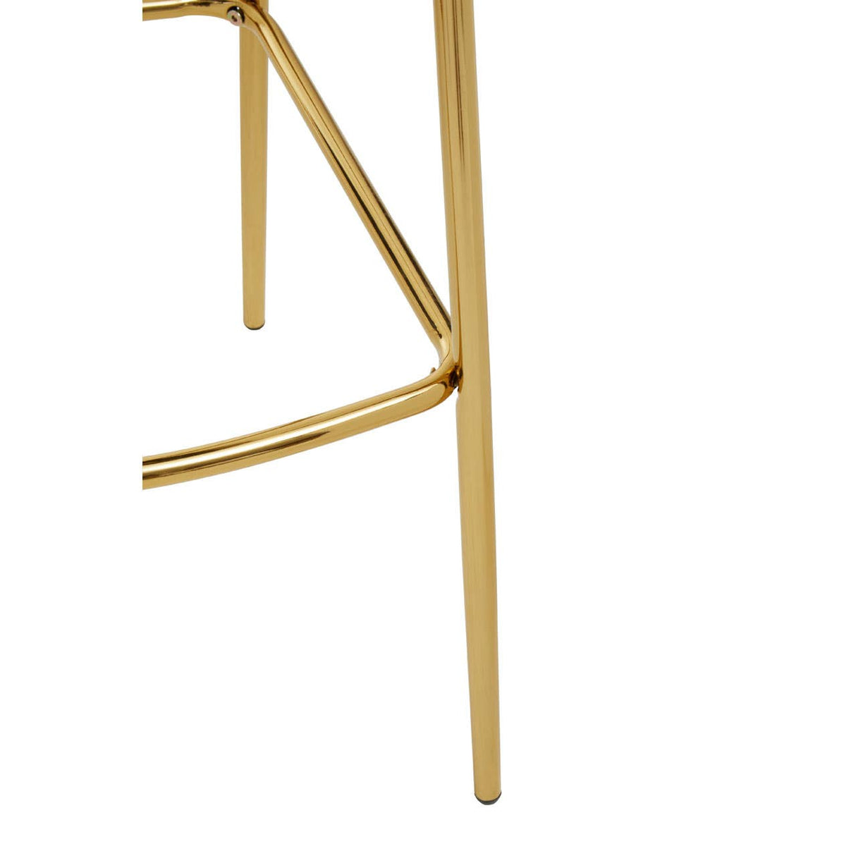 Warton Mink Velvet Bar Chair