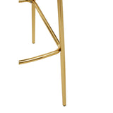 Warton Mink Velvet Bar Chair