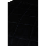Warton Black Velvet Dining Chair
