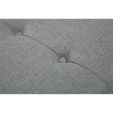 Alea Grey Fabric Bench