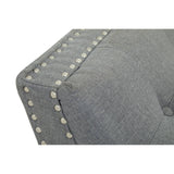 Alea Grey Fabric Bench