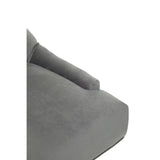 Anita Grey Velvet Office Chair