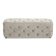 Alea Mink Velvet Bench