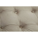 Alea Mink Velvet Bench