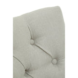 Anita Natural Velvet Office Chair