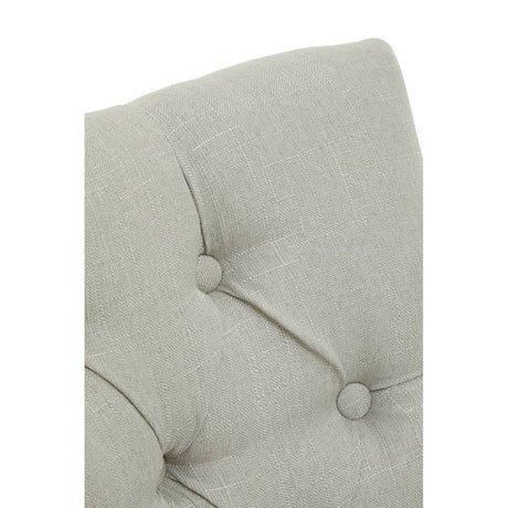 Anita Natural Velvet Office Chair