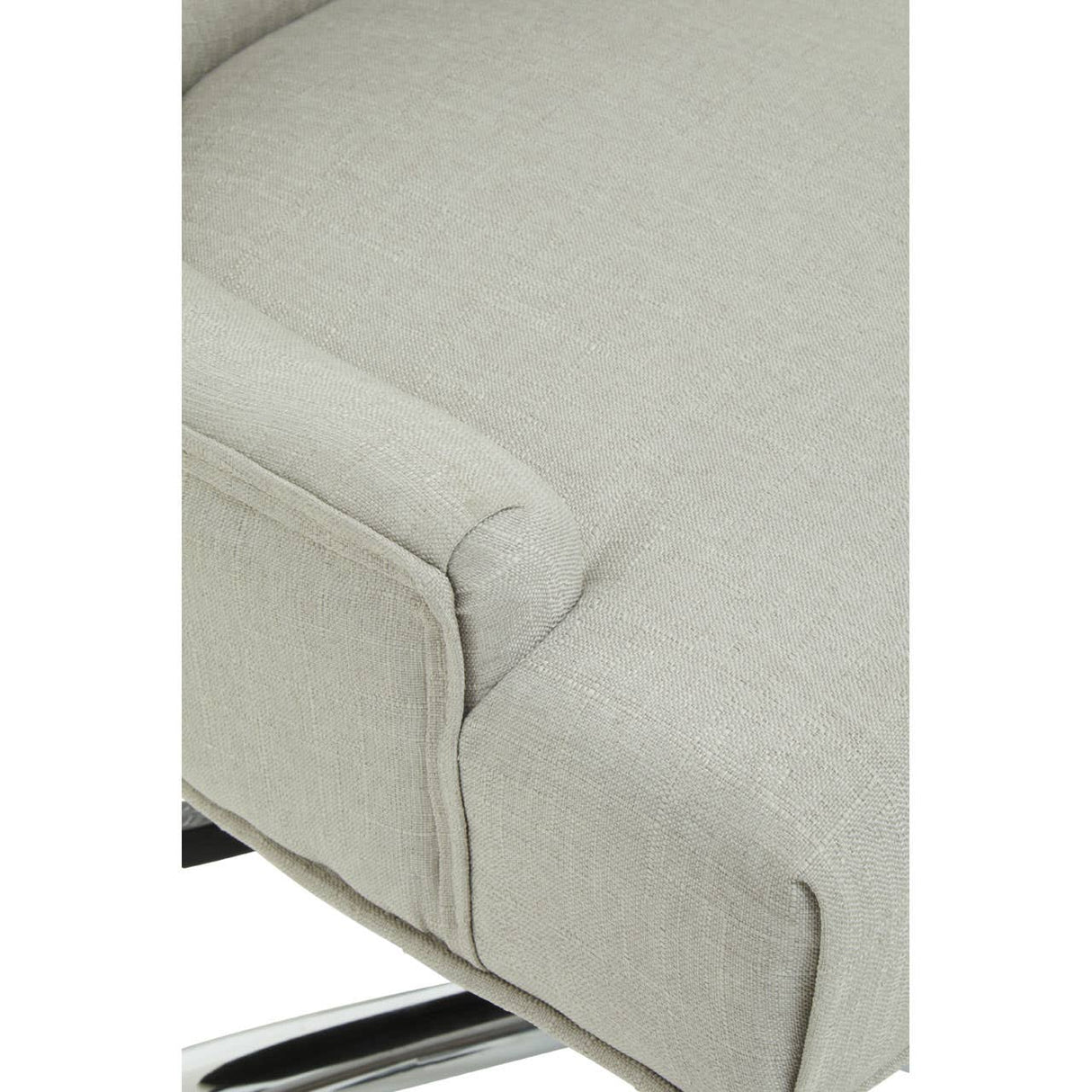 Anita Natural Velvet Office Chair