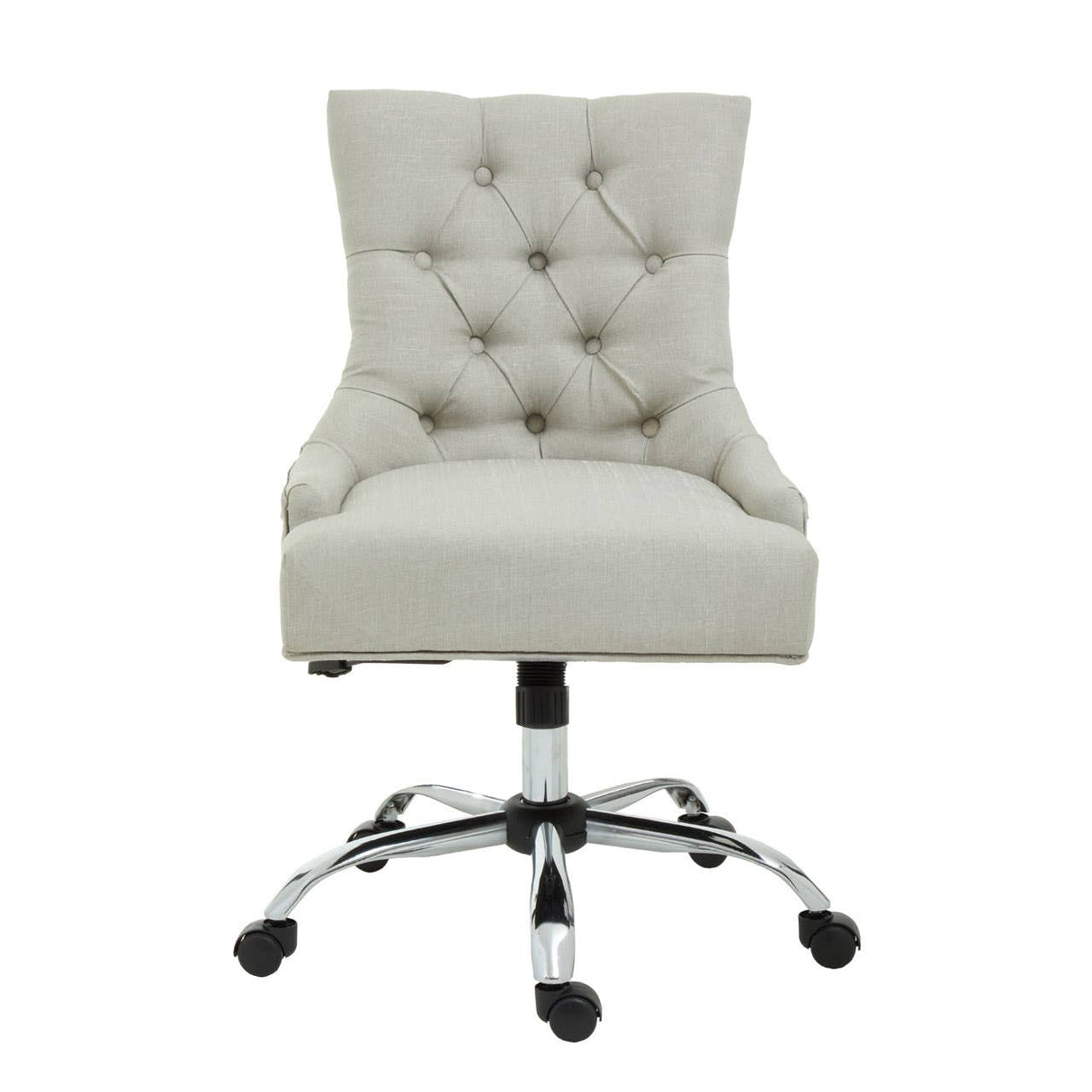 Anita Natural Velvet Office Chair
