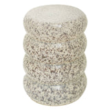 Shai Ceramic Table And Stool