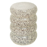 Shai Ceramic Table And Stool
