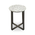 Marmara Marble Top Side Table