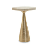 Martini Stone Top Side Table