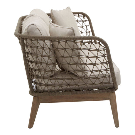 Opus Three Seat Grey Sofa