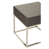 Genoa Grey Finish End Table