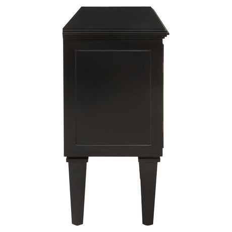 Telese Black Finish Sideboard