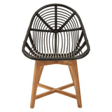Manado Black Rattan Chair