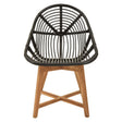 Manado Black Rattan Chair