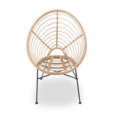 Java Natural Rattan Round Chair