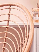Java Natural Rattan Round Chair