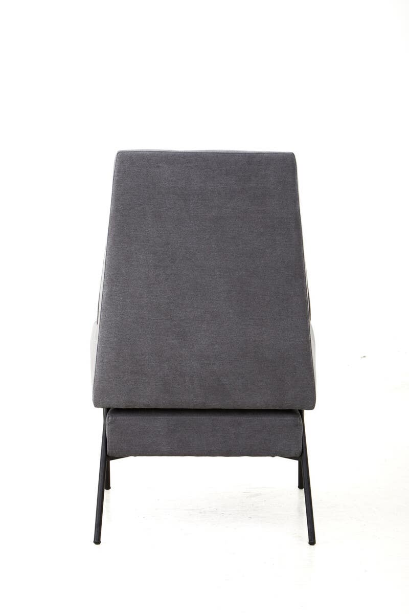 Henia Ash Velvet Chair