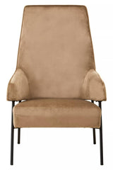 Henia Mink Velvet Chair