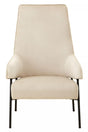 Henia Cream Velvet Chair