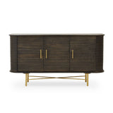 Rustic Mango Wood Sideboard Cabinet