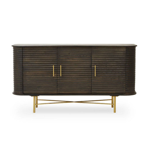 Rustic Mango Wood Sideboard Cabinet
