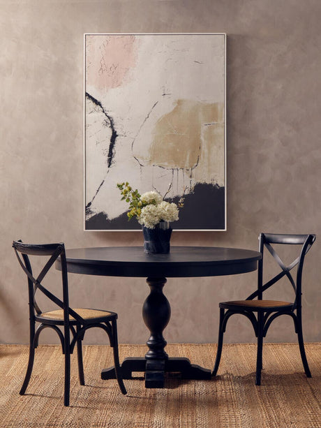 Lyon Oak Wood Round Table