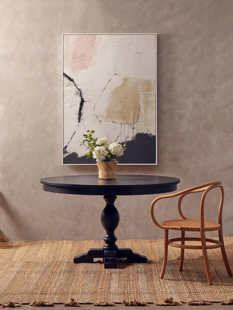 Lyon Oak Wood Round Table